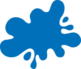 vector illustration of a water splash