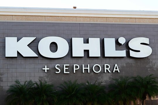 Kohl's + Sephora collaboration store, department store and cosmetics