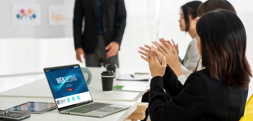 Website design software provide modish template for online retail business and e-commerce