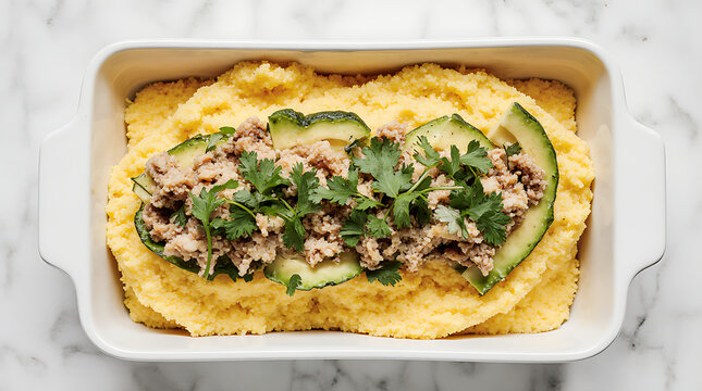 Peruvian Causa Rellena Layered Casserole