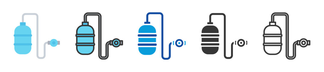 regulator icon set multi style various collection