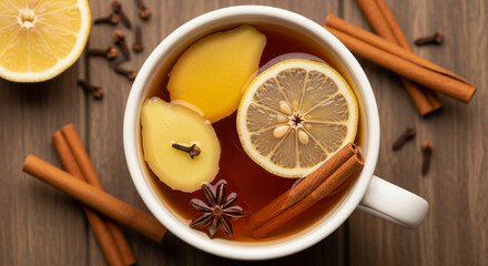 Wedang Jahe: Traditional Indonesian Ginger Drink with Spices for Warmth and Comfort