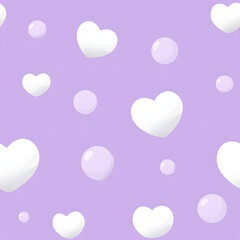 Flat seamless pattern background, generation AI 