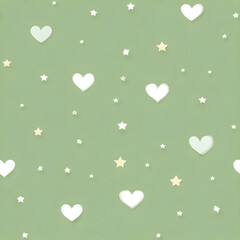 Flat seamless pattern background, generation AI 