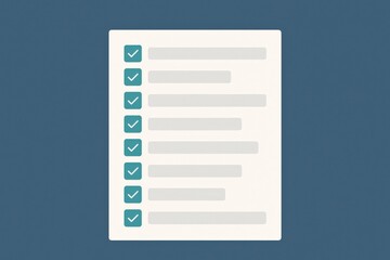 Structured checklist for productivity enhancement and efficient task management elevating organization skills and promoting proactive workflow execution