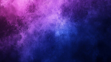 Dark blue and purple grainy abstract background with bright glowing gradient and noise texture creating a dynamic modern aesthetic perfect for banners posters headers and digital design