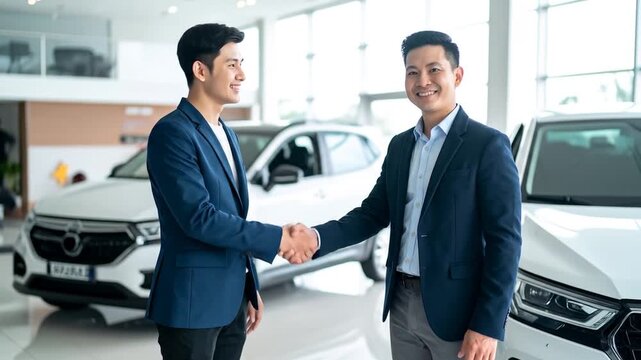 Car Deal Handshake. (1)