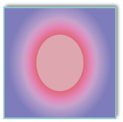 Pink glossy round flower illustration button icon vector design with light reflection
