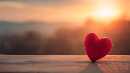 Romantic red rose bokeh background valentine's day love floral beauty