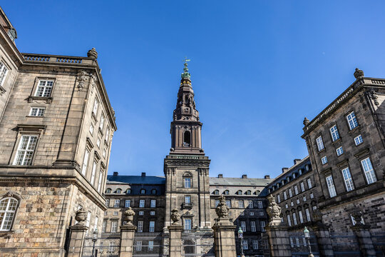 Christiansborg Palace christiansborg Slot, a palace and government building on the islet of Slotsholmen in central Copenhagen, Denmark - Powered by Adobe