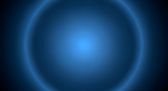 Abstract dark blue radial gradient background