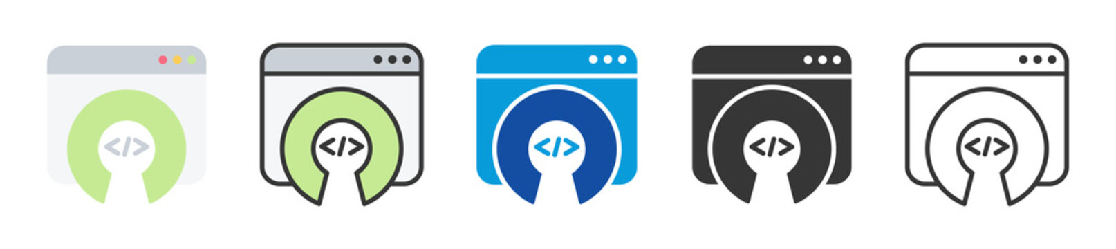 open source icon set multi style various collection