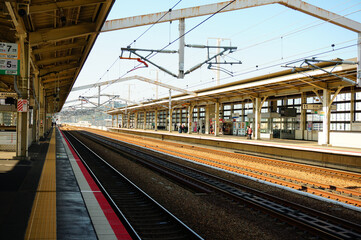 Fototapeta premium train in the station