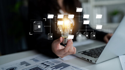 Digital file structure showing folder organization, file hierarchy, and document arrangement. File structure supports management, improves access, and file structure enhances clarity. Latch