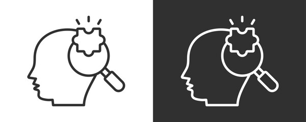 Puzzle Icon Set Vector Collection Isolated In Black And White