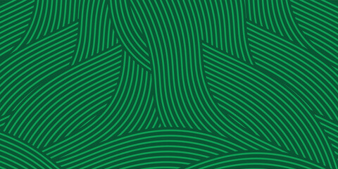 farm green banner, organic abstract background with fields. wavy green lines, natural organic products. ecology background. striped farmer green Pattern. EPS 10