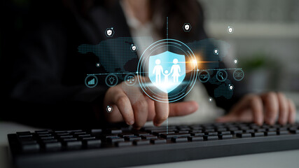 Global family protection and life insurance plan. A solution providing financial security and legal...