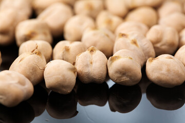 Xinjiang Five Spice Fried Chickpeas - Crispy Chinese Salt and Pepper Beans Snack Food Photography