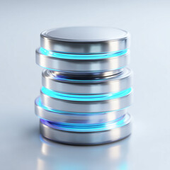 Obraz premium stack of hard disk