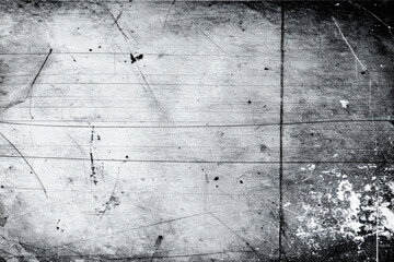 Black and white grunge. Distress overlay texture. Abstract surface dust and rough dirty wall background