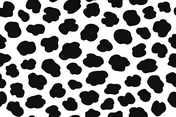 Black and White leopard skin pattern for background