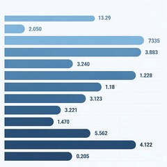The picture shows a beautiful natural landscape with green hills and a clear blue sky. In the middle of the field, a group of deer is grazing peacefully. Tall trees surround the area, and a small rive