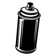 Spray Paint Can Vector Illustration for Creative Design Projects