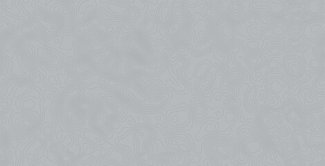 Seamless vector geographic contour map background.