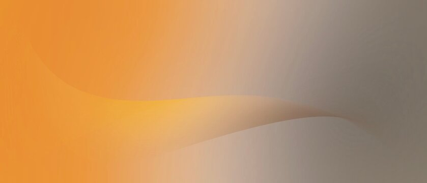 An abstract background featuring smooth gradient curves in warm golden and gray tones. The soft flowing shapes create a calm and elegant visual, ideal for use in modern designs, presentations,