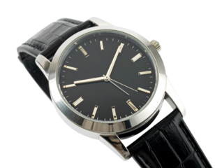 Firefly_Realistic soccer ball on a grassy field - Firefly_Sleek black and white minimalist wristwatch design