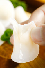 Fresh White Bowl Shaped Jade Fungus from Changbaishan Mountain Northeast China Premium Edible Mushroom