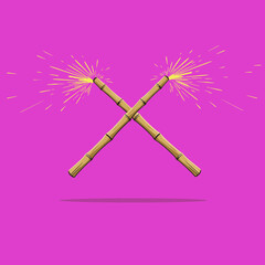 When Bamboo Sticks Turn Into Explosive Sparklers