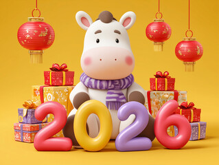 Naklejka premium Chinese new year