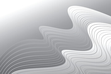 Abstract white gray light and dark color gradient background. Modern minimalist background design template