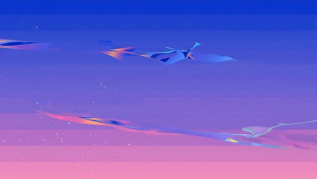 Abstract gradient background with fluid colors - Powered by Adobe