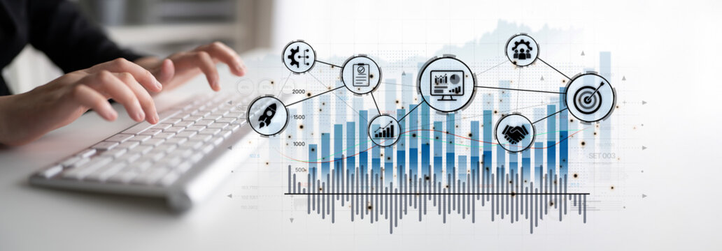 Project management dashboard showing project management strategy, planning, project management workflow, and project management team icons for better coordination. Spline