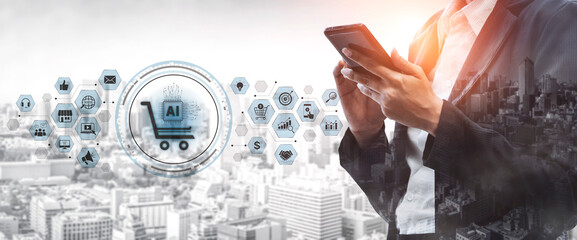 AI transforms ecommerce by enabling smart product recommendations, AI automated shopping decisions,...