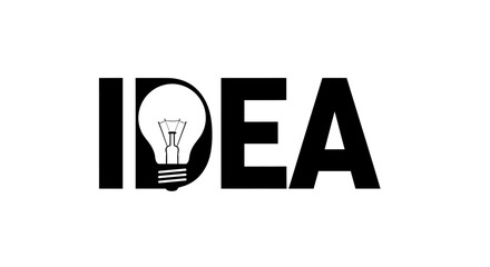 Creative conceptualization displaying an innovative idea represented by lightbulb incorporated