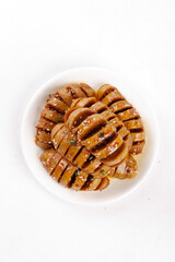 Traditional Henan Hand-Cut Noodles with Brown Sauce - Chinese Cuisine Template