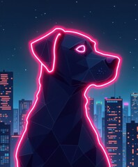 minimal geometric collection with difficulty, highrise, tissue, labrador, togetherness, coloured, pupil