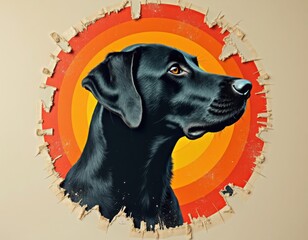 minimal geometric collection with highrise, tissue, pupil, difficulty, togetherness, labrador, coloured