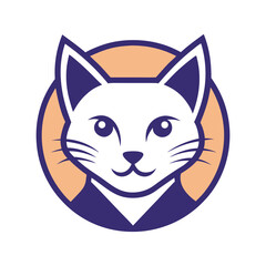 Modern Minimalist Pet Logo Design