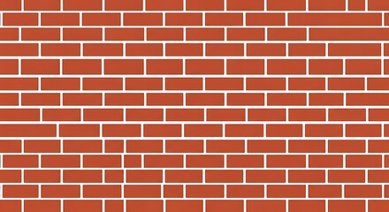 Red brick wall background