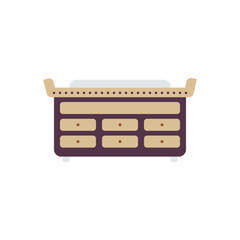 Colorful icon for changing table