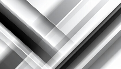 Obraz premium 白黒の幾何学的なV字型グラデーション抽象背景