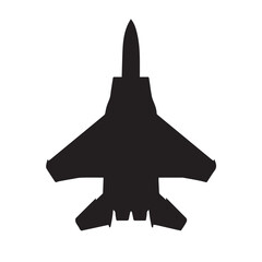us jetfighter logo symbol silhouette vector