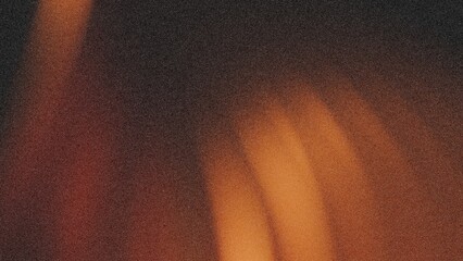 light orange on black background for poster header, in a abstract color wave © Faustudio