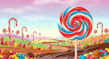 Candy confectionery backgrounds lollipop 13144678 1