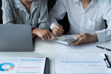 Business people working together in office