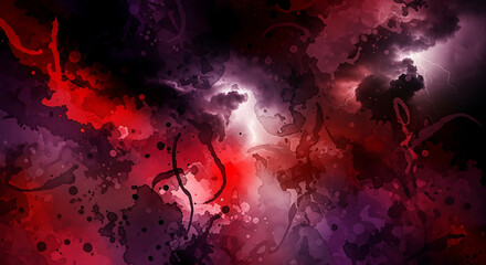 Black dark purple red burgundy wine magenta maroon plum watercolor water Abstract art colorful backg 54128525 1